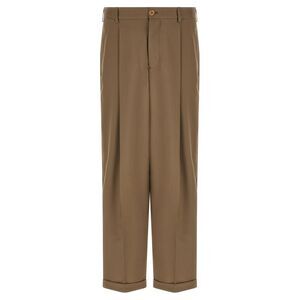 Marni Beige Virgin Wool Casual Men's Pants